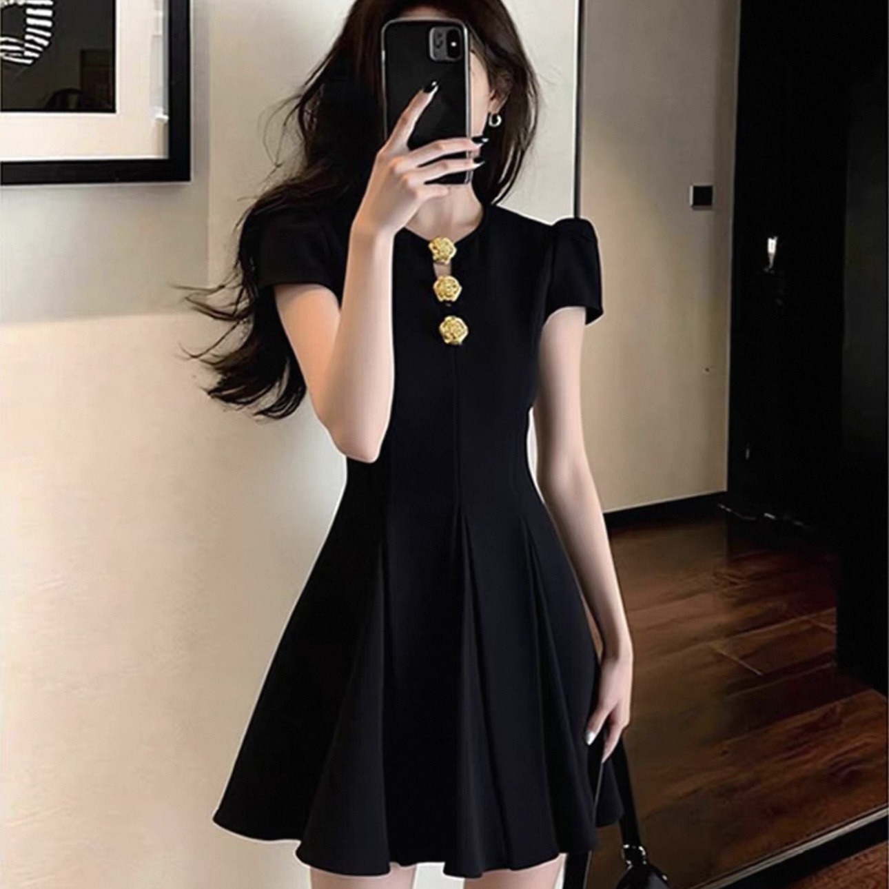8227. DRESS EXCLUSIVE BLACK