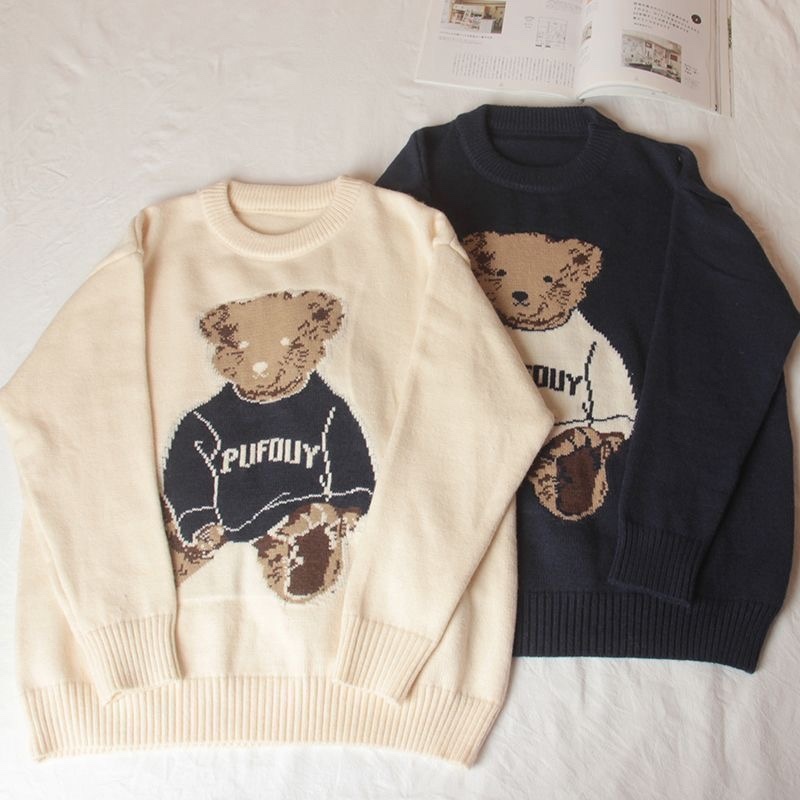 T320. SWEATER CREAM BEAR