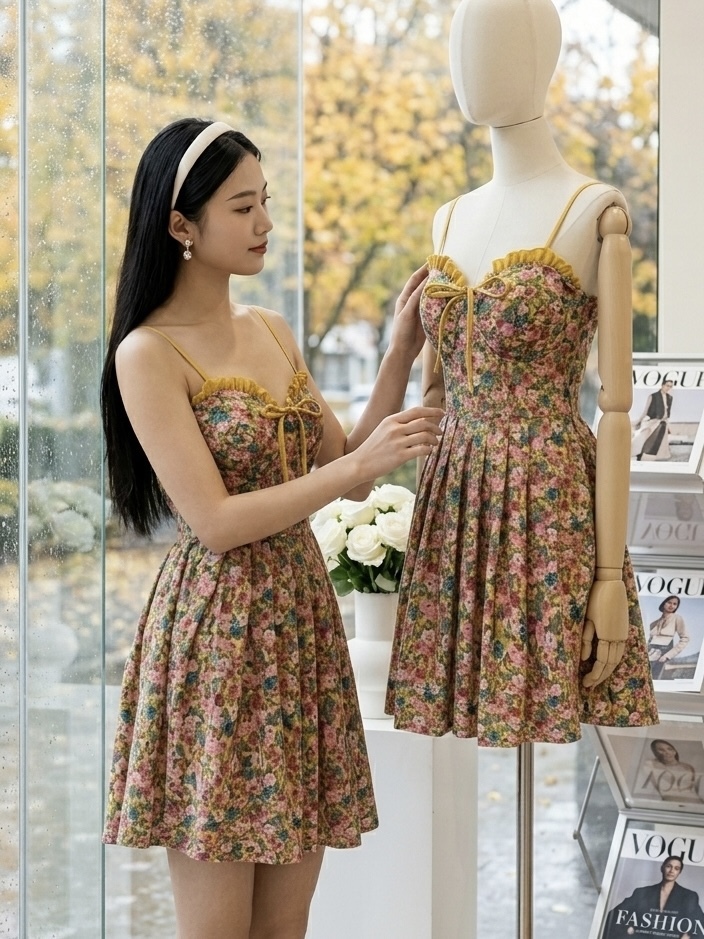V900. MAXI DRESS 2PCS DAY•