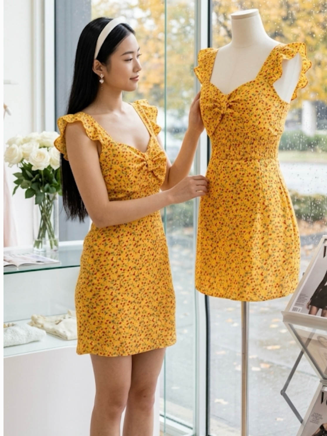 V659. MAXI DRESS 2PCS