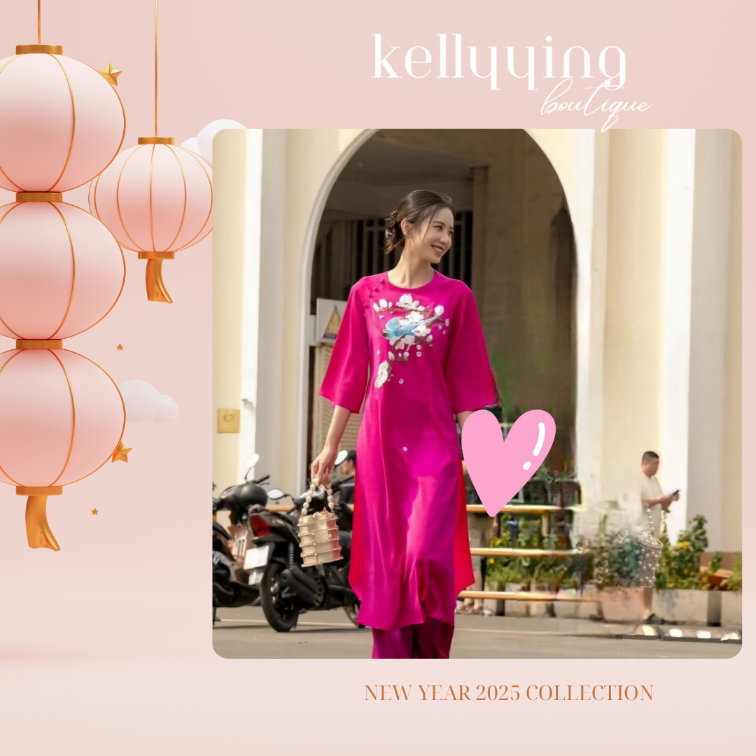 A349. AD HONG HOA DAO (form suông)