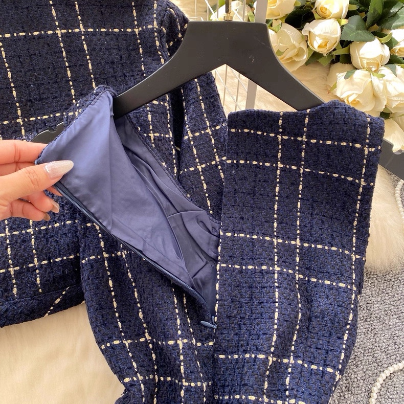 6788. DARK BLUE SHORT SET