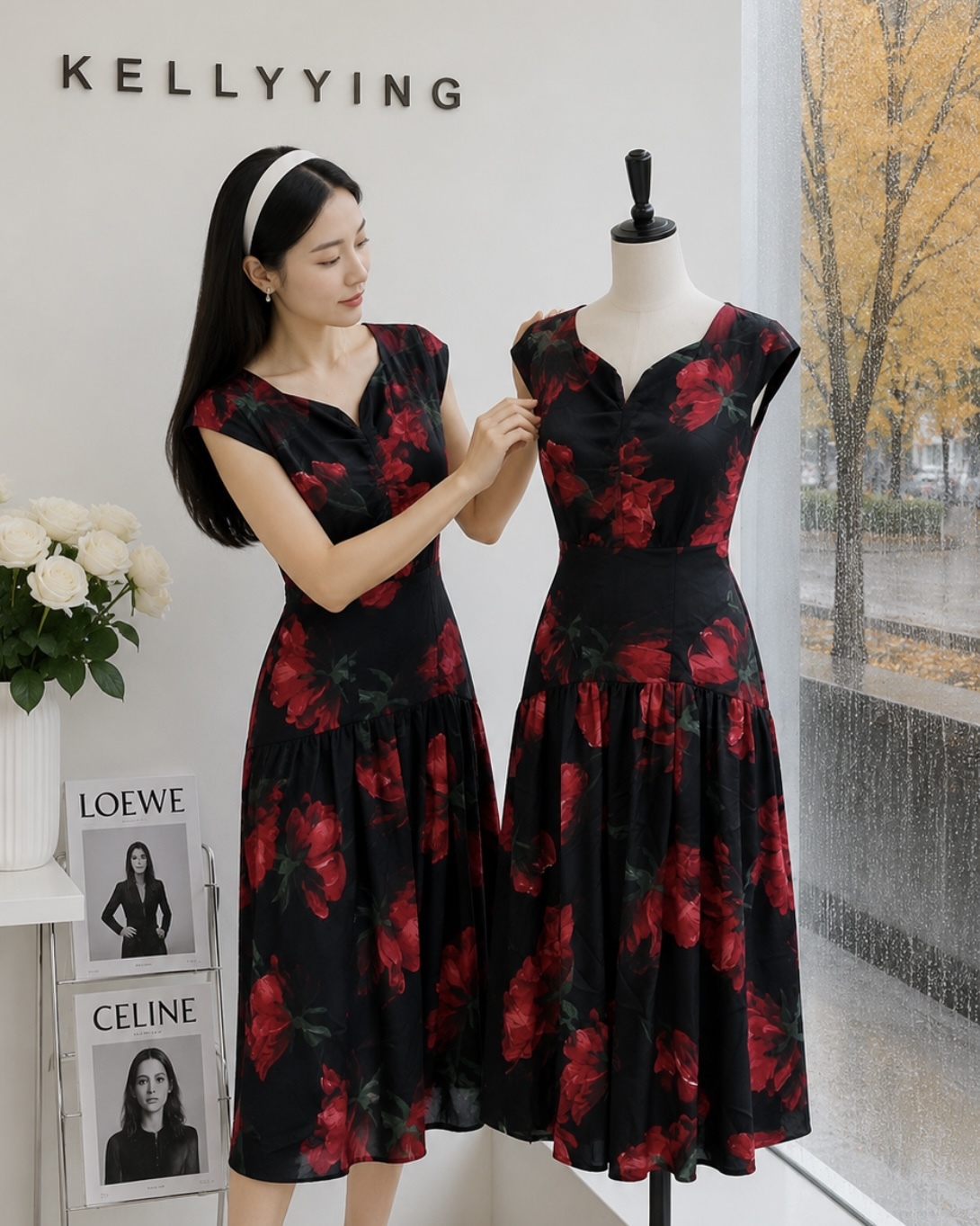 V715. MAXI DRESS