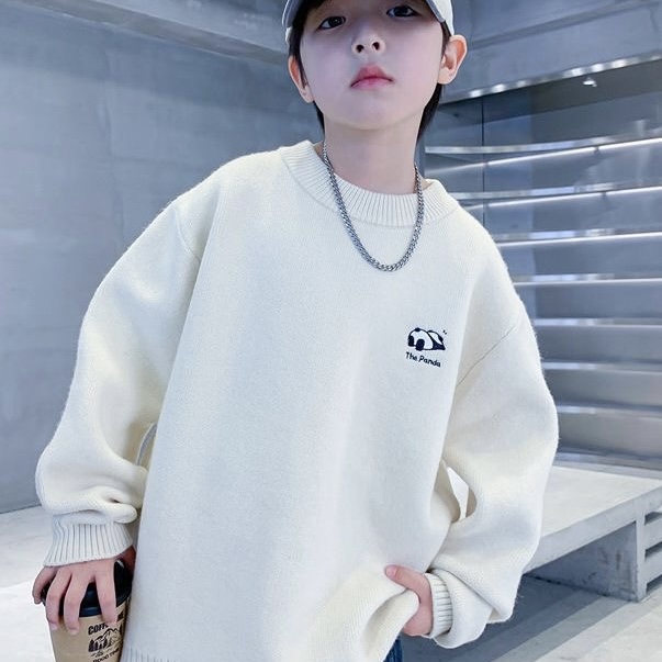 K49. WHITE  PANDA BABY TOP