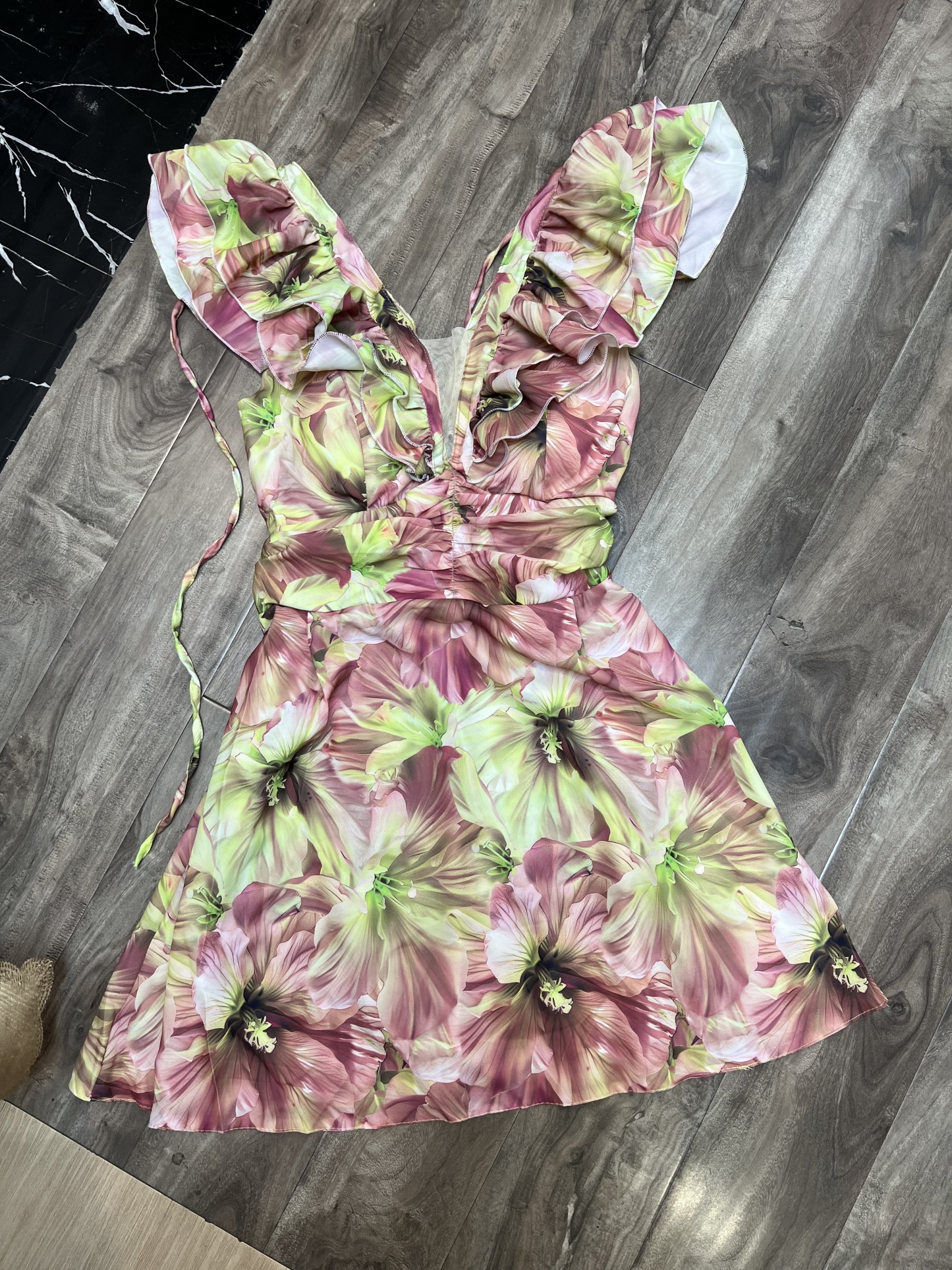 V828. MAXI DRESS 2PCS