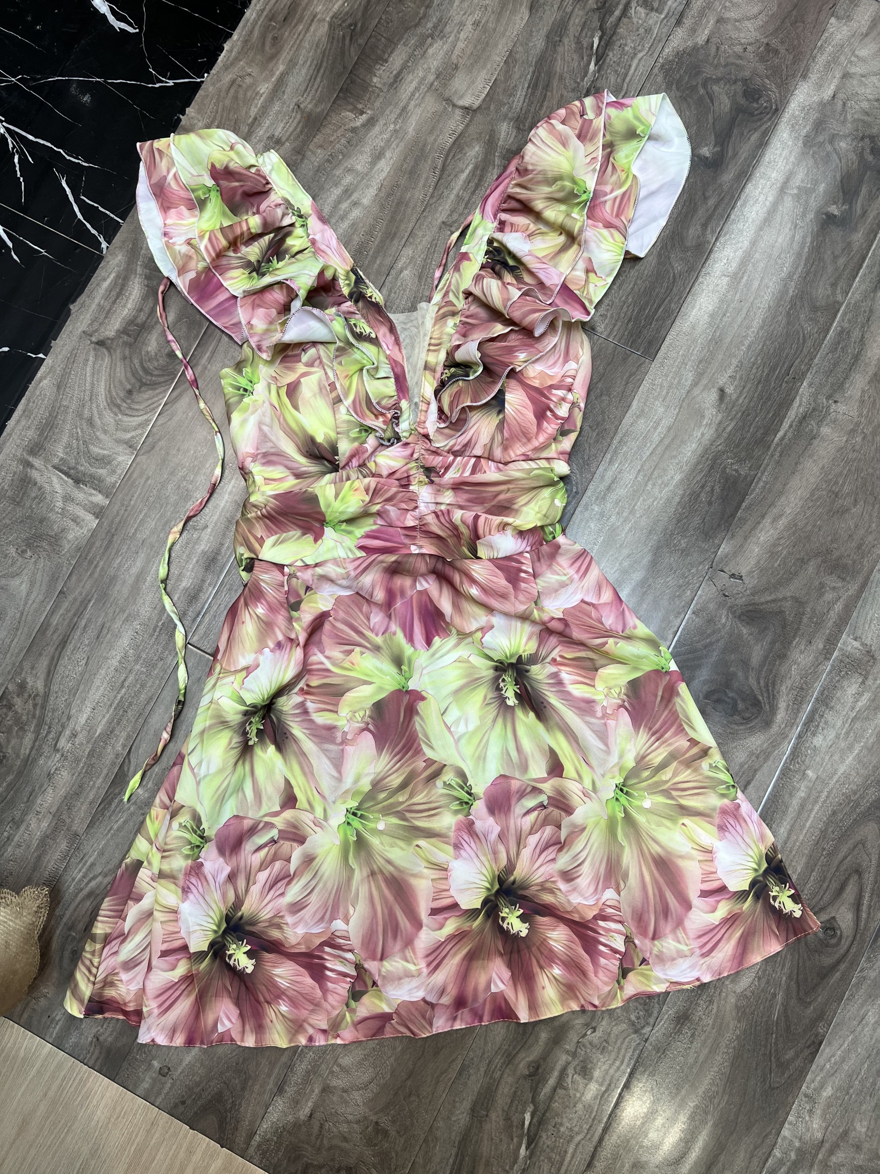 V828. MAXI DRESS 2PCS