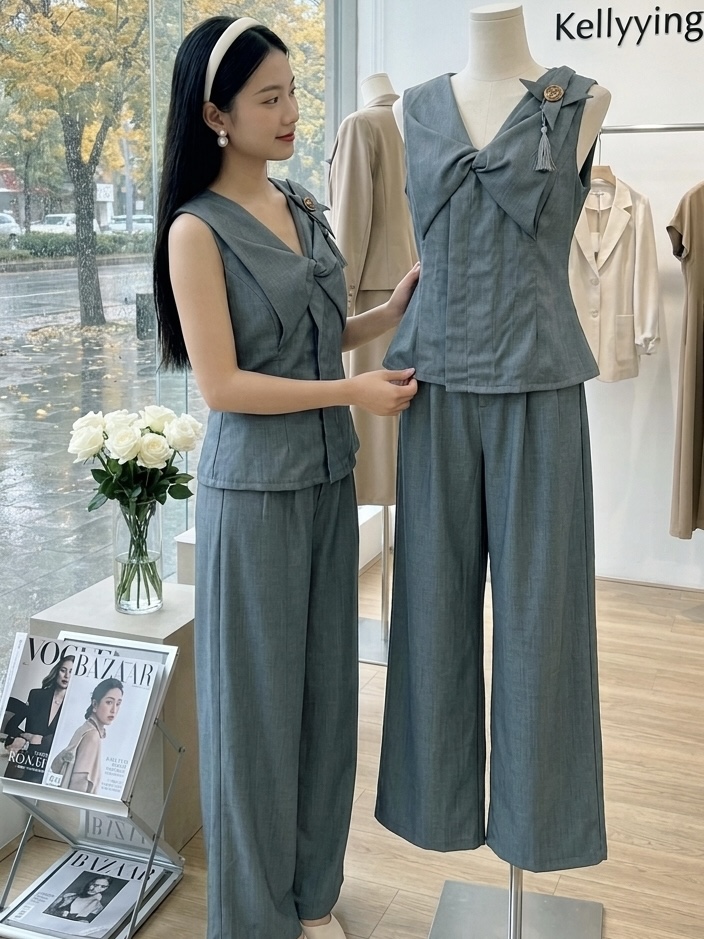 V1226. SET BLUE HOA NHI DAI