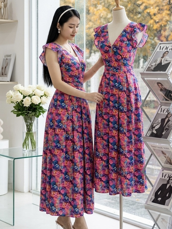 V574. MAXI DRESS