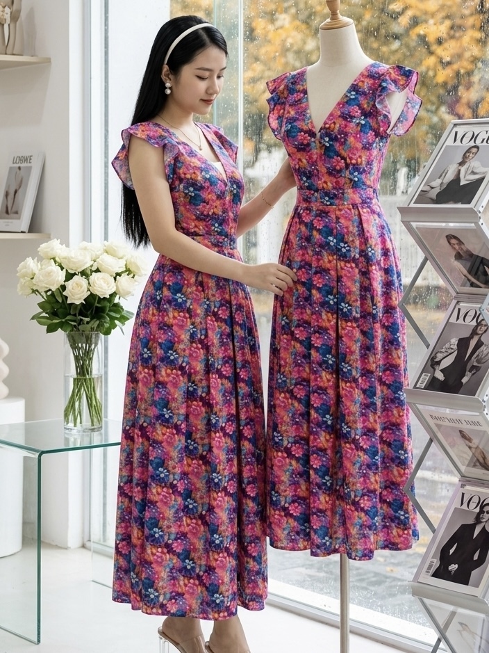 V574. MAXI DRESS