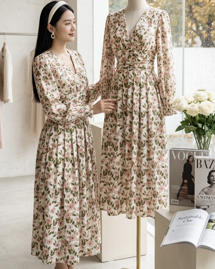 V680. MAXI DRESS