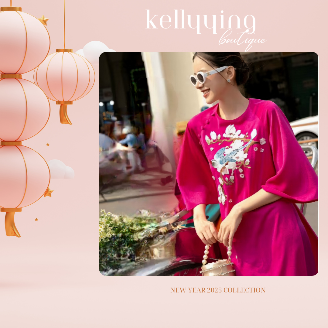 A349. AD HONG HOA DAO (form suông)