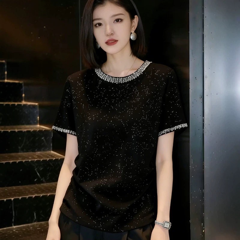 C888. MONGTOGHI TOP BLACK
