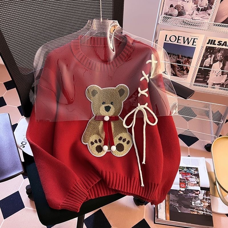 R14. RED BEAR SWEATER