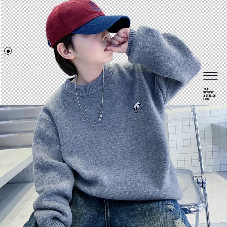 K30. GRAY PANDA BABY TOP