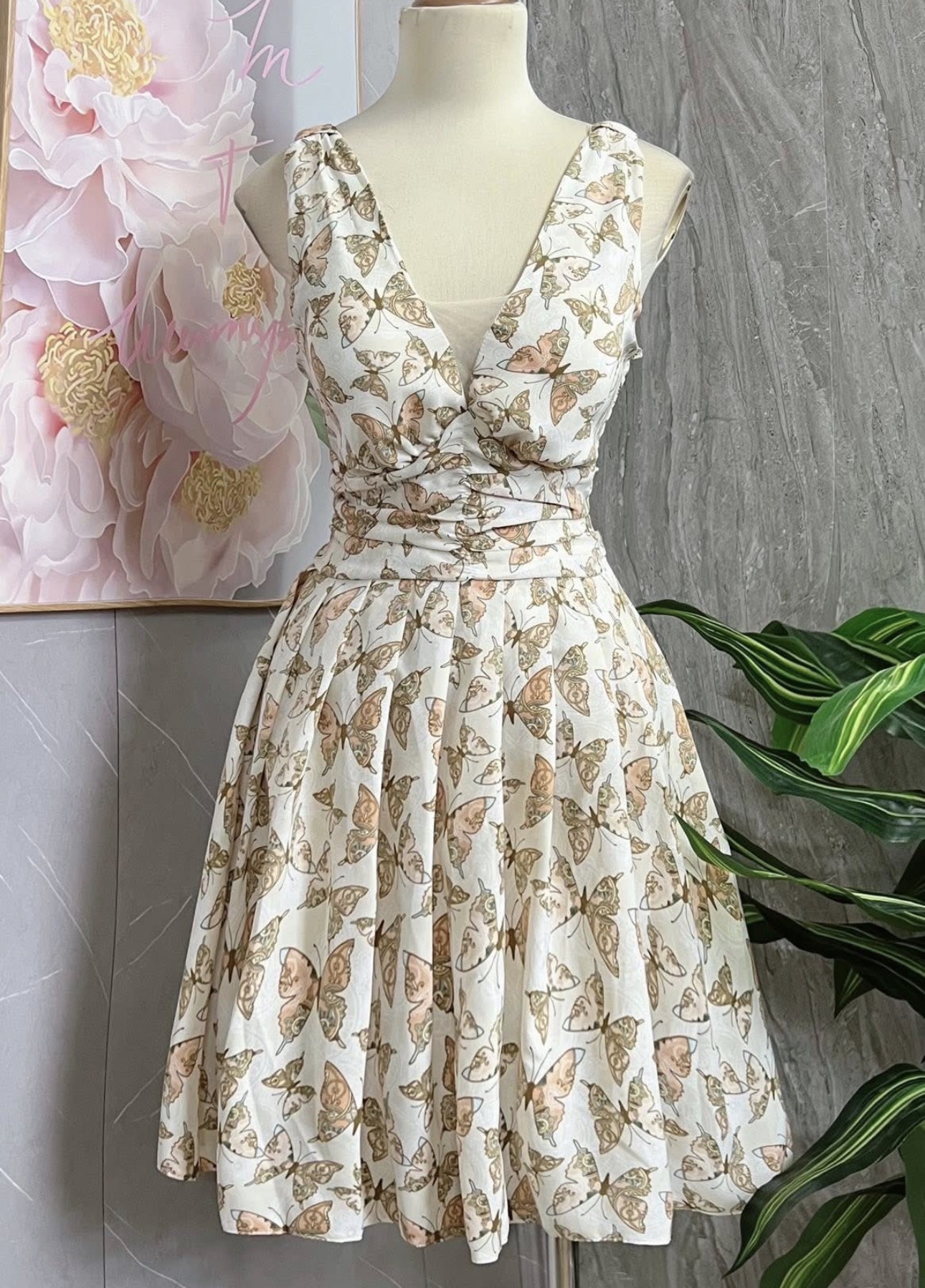 V808. MAXI DRESS 2PCS