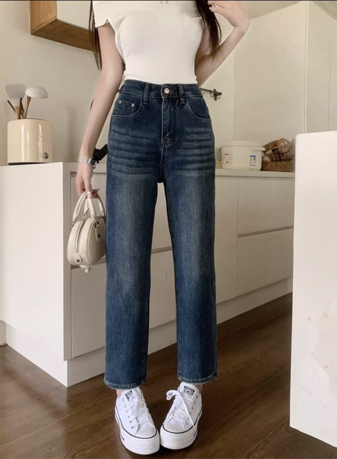 5322. LONG BOTTOM DARK BLUE