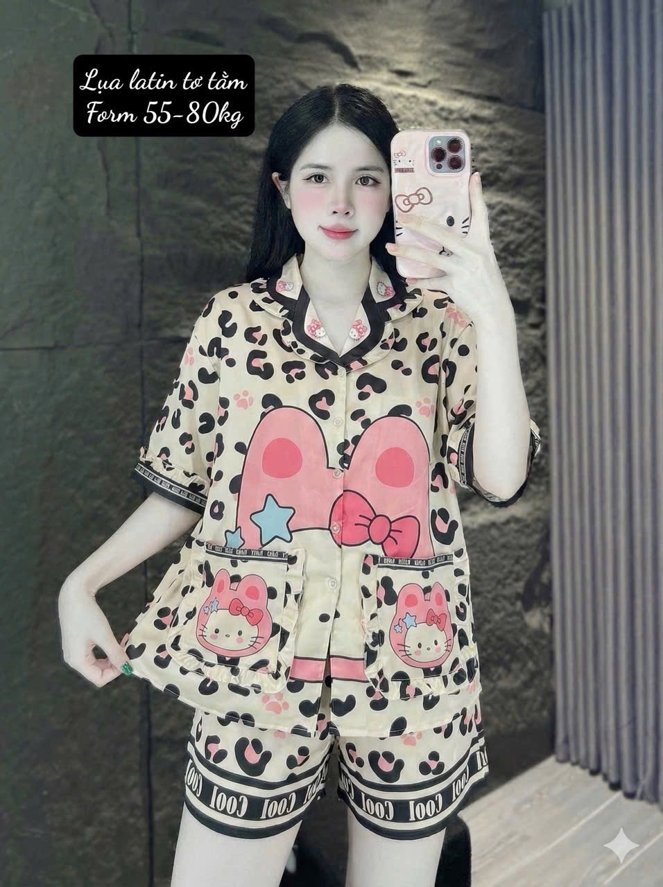 V1017. SLEEPWEAR HELLO KITTY BEO