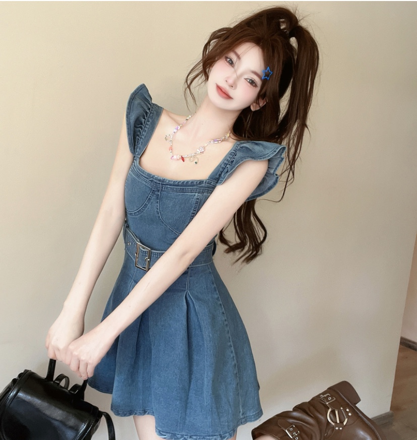 6755.  DENIM DRESS