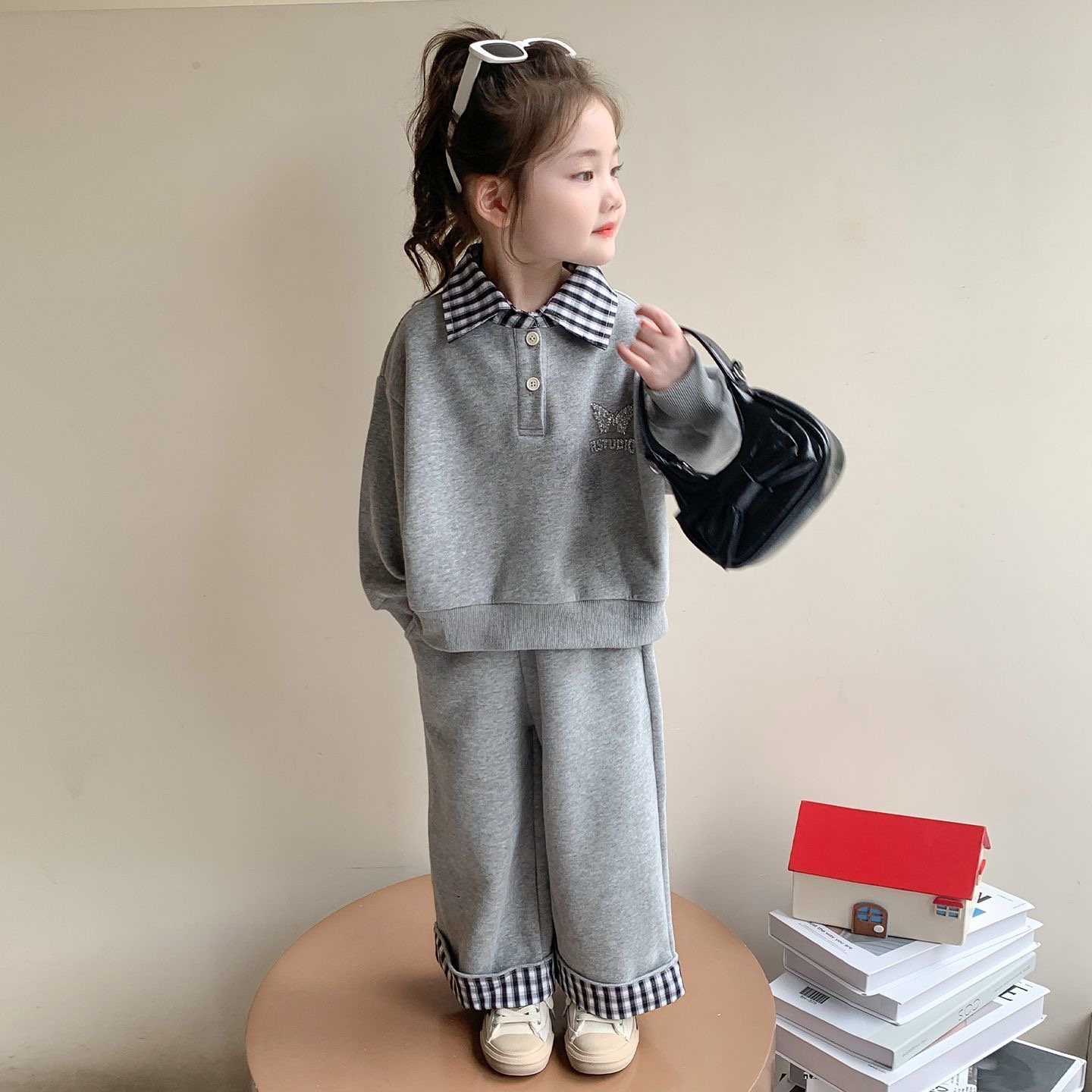 K37. GRAY BABY SET