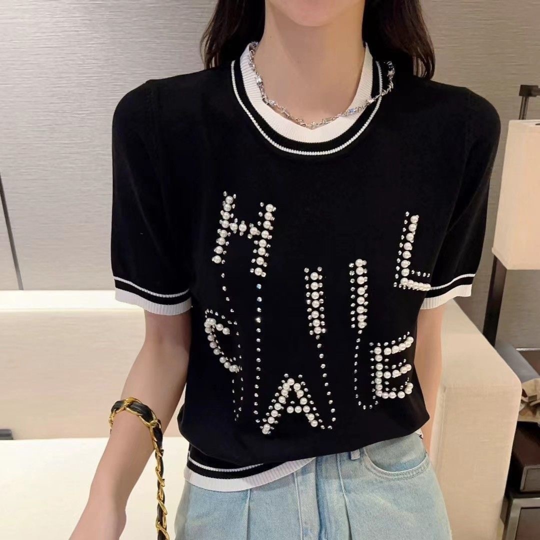 C893. MONGTOGHI TOP BLACK