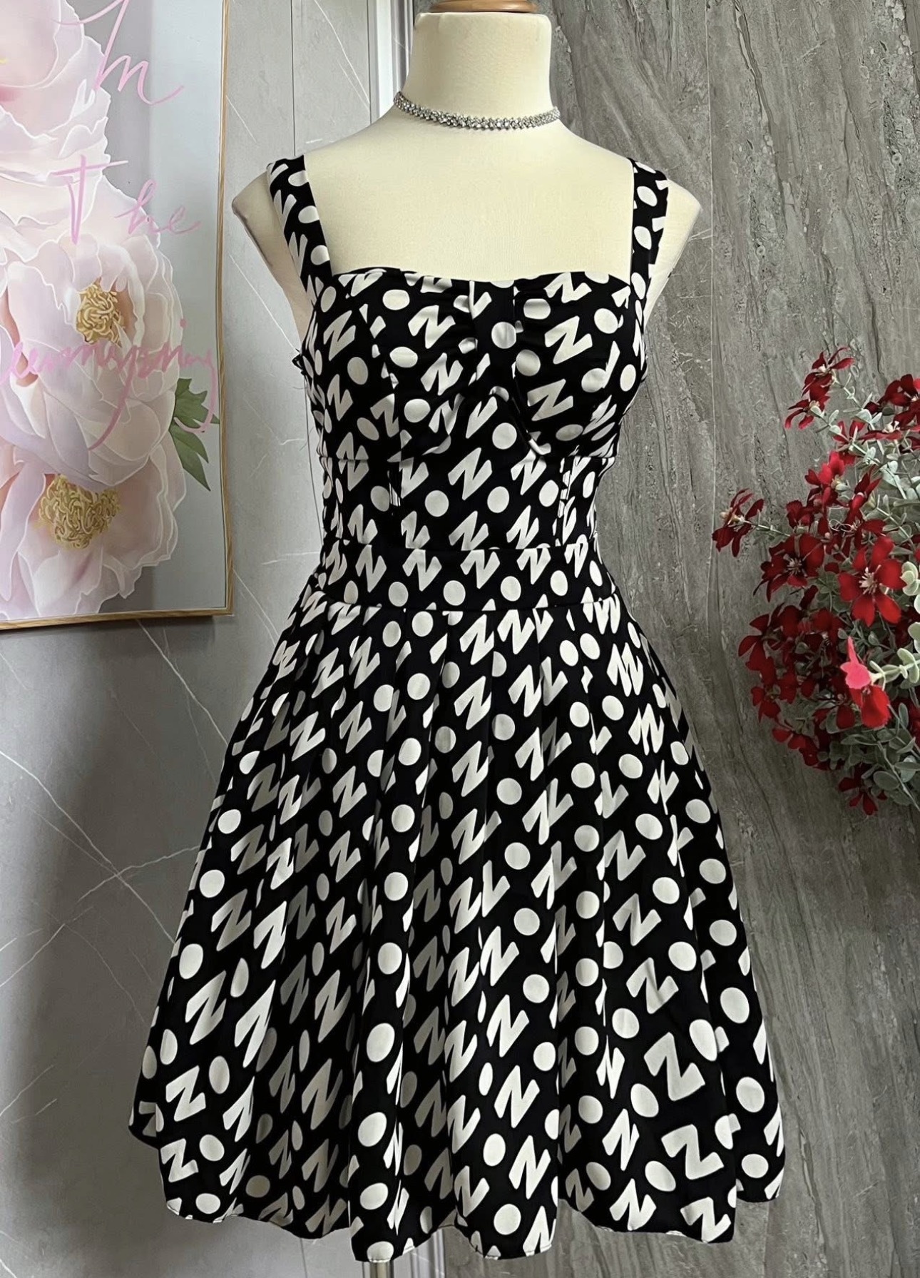 V807. MAXI DRESS 2PCS
