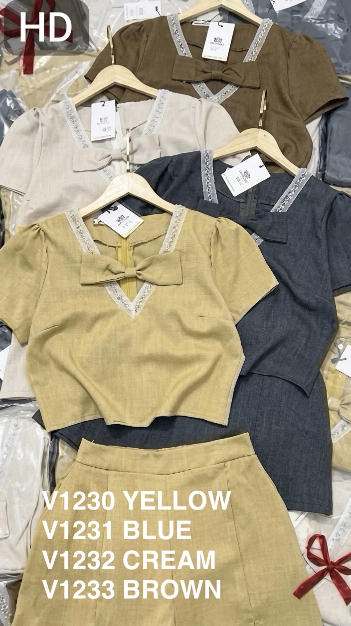 V1230. SET YELLOW NGAN
