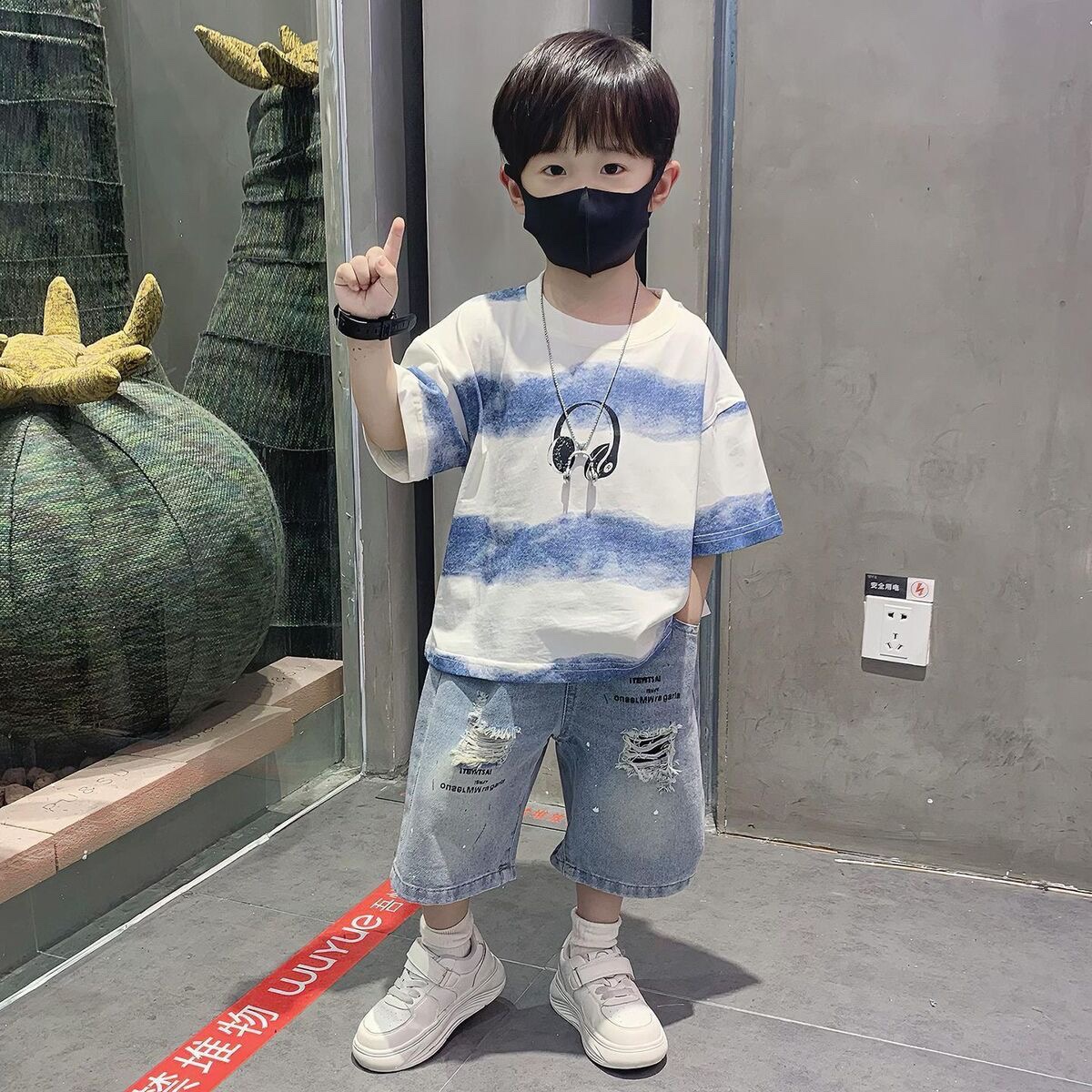 K172. KID BLUE SET