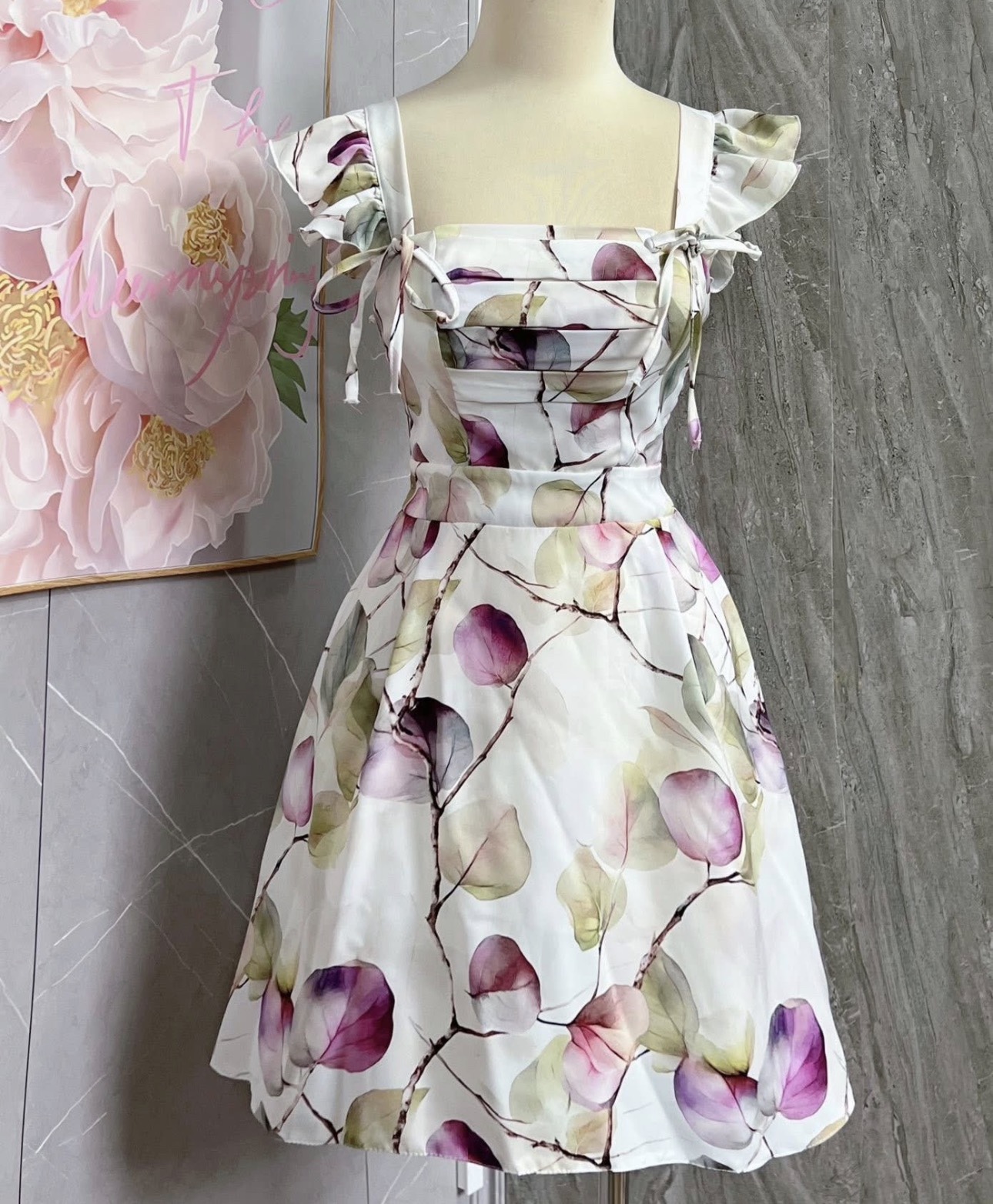 V811. MAXI DRESS 2PCS