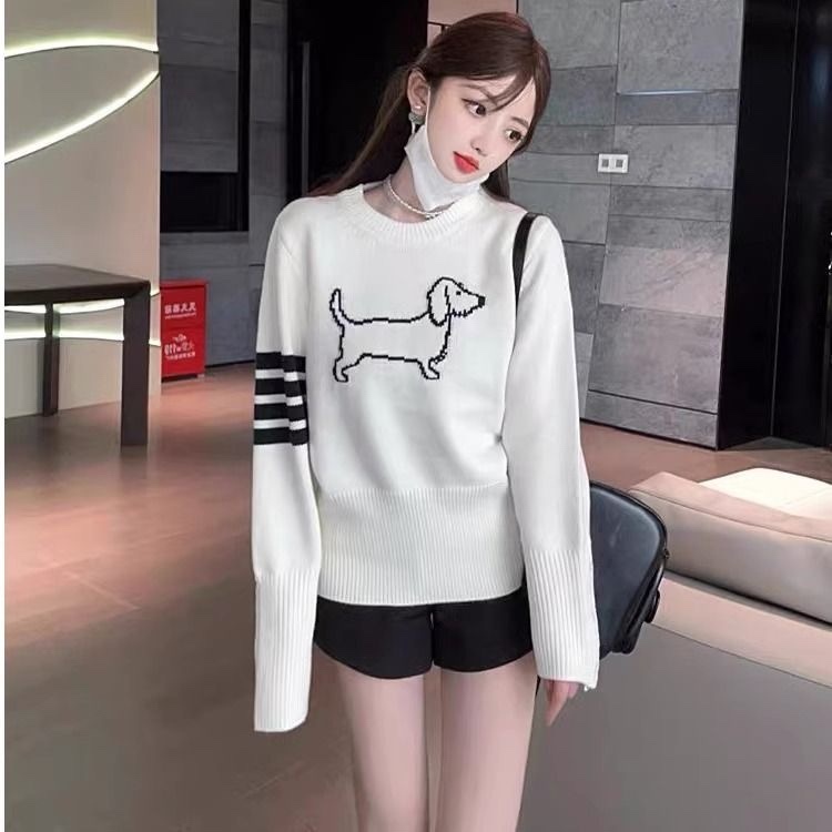 T245. SWEATER WHITE DOG