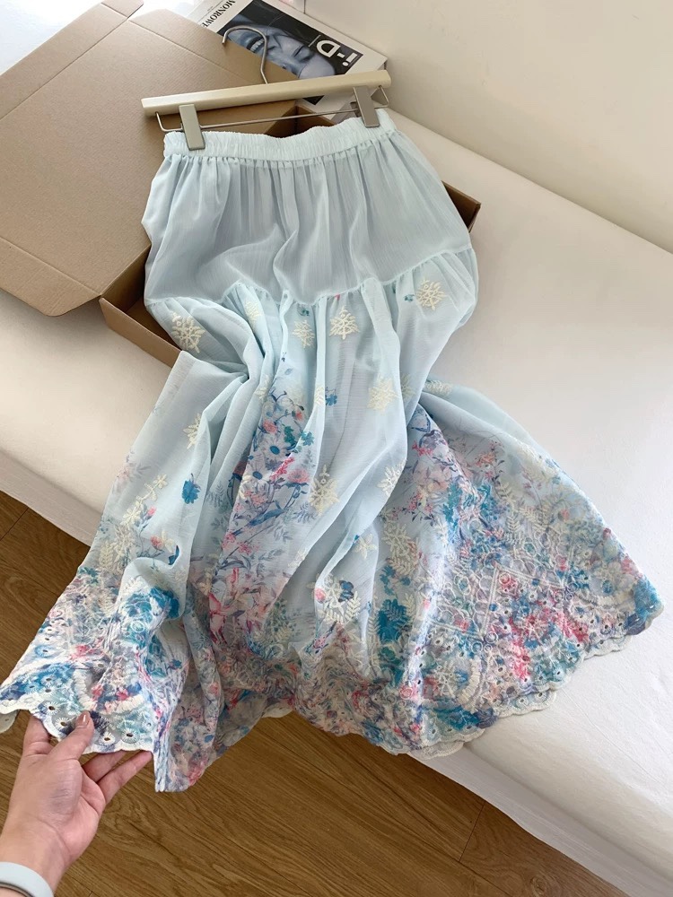 8243. SKIRT EXCLUSIVE BLUE