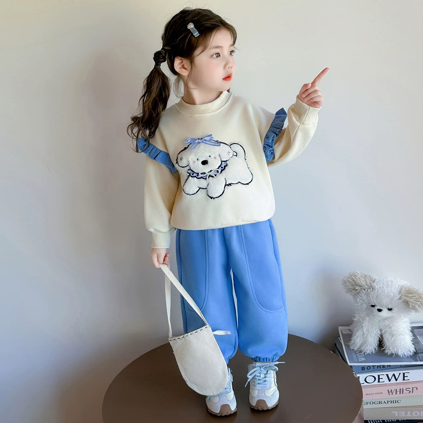 K52. BLUE DOG BABY SET