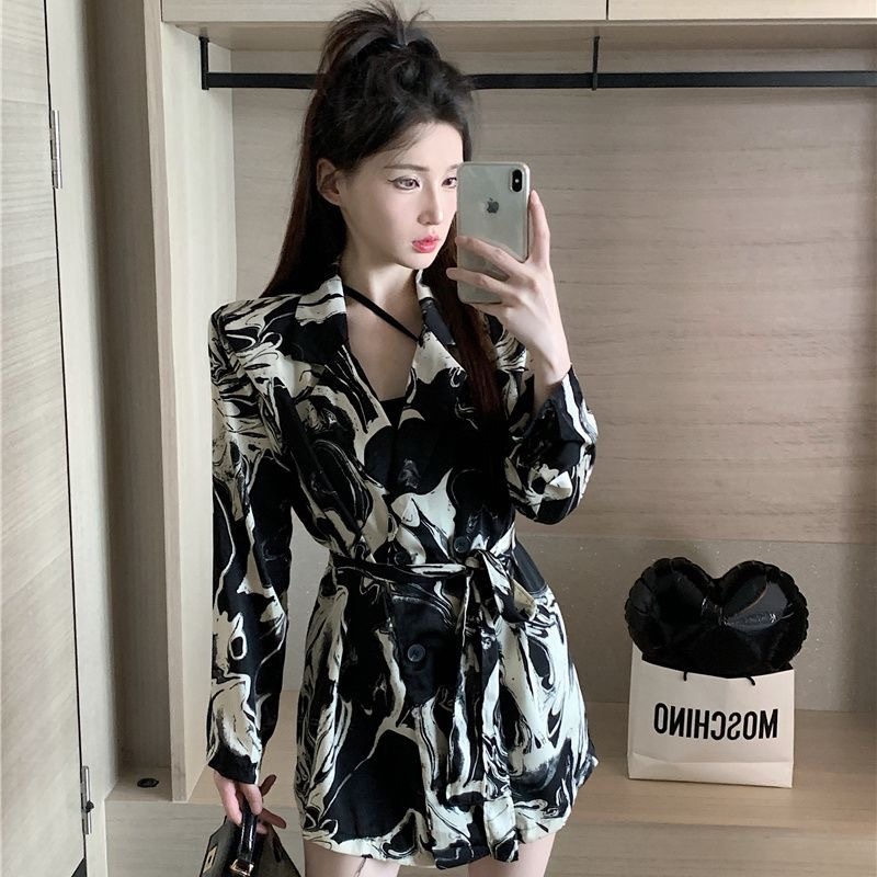 7722. BLACK SHORT DRESS