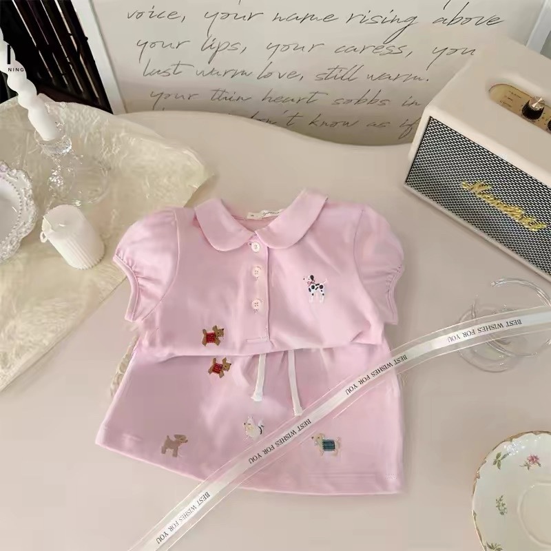 K283. KID PINK SET