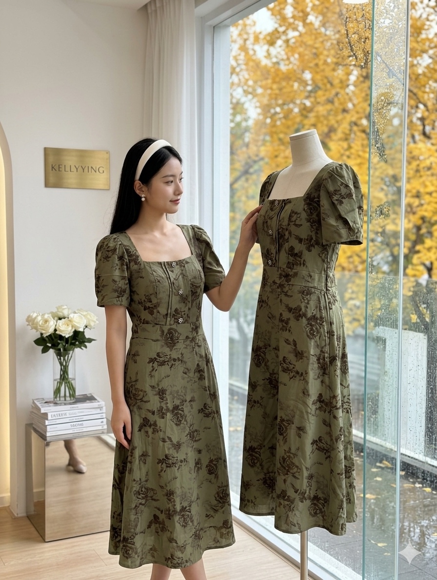V730. MAXI DRESS