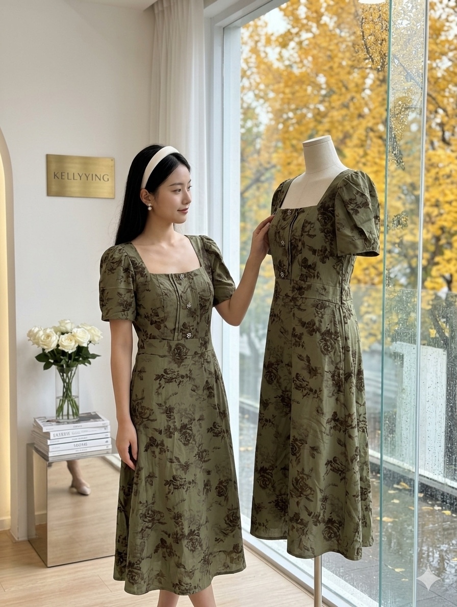 V730. MAXI DRESS