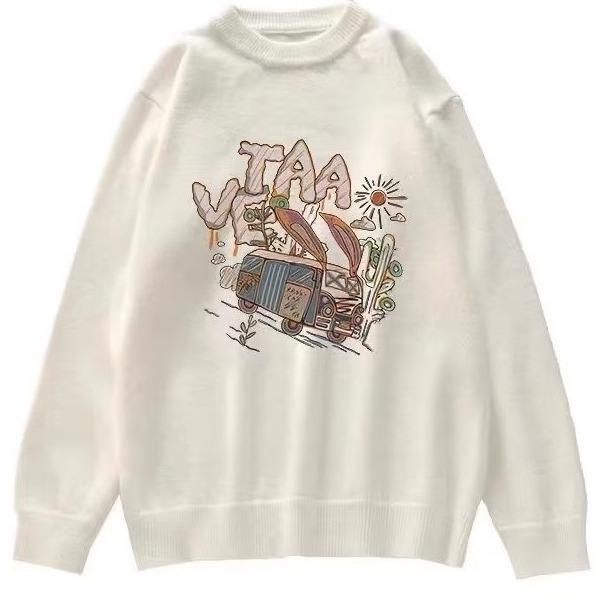 T208. SWEATER  WHITE