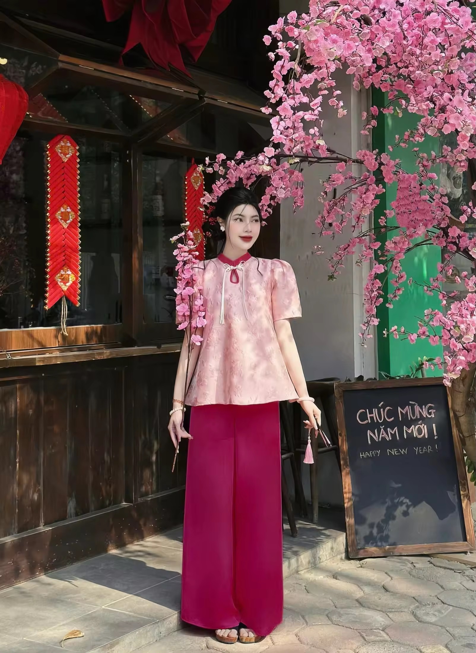 A382. SET AO BABA GAM HONG