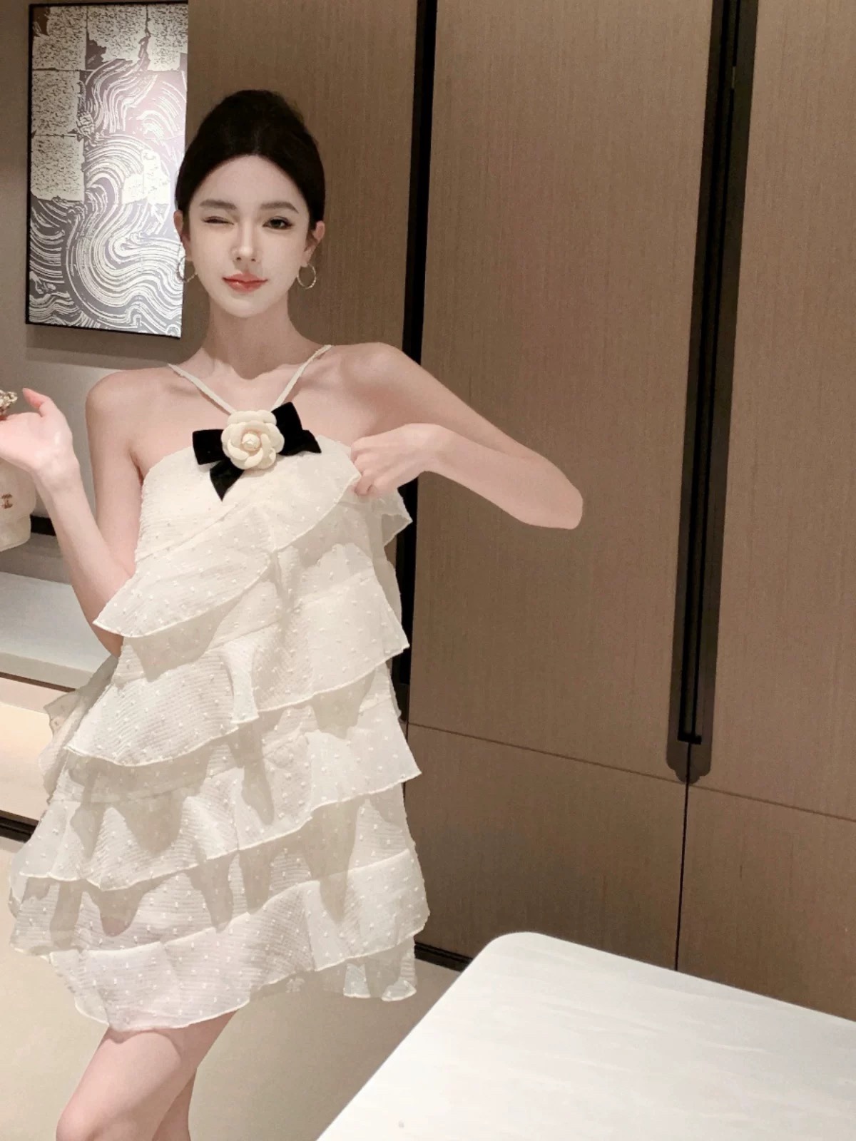 8199. DRESS EXCLUSIVE WHITE