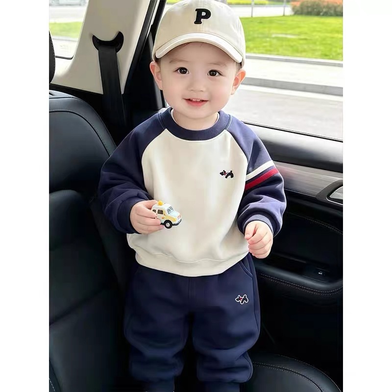 K407. KID BOY BLUE SET