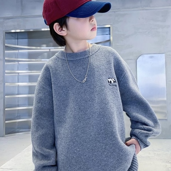 K30. GRAY PANDA BABY TOP