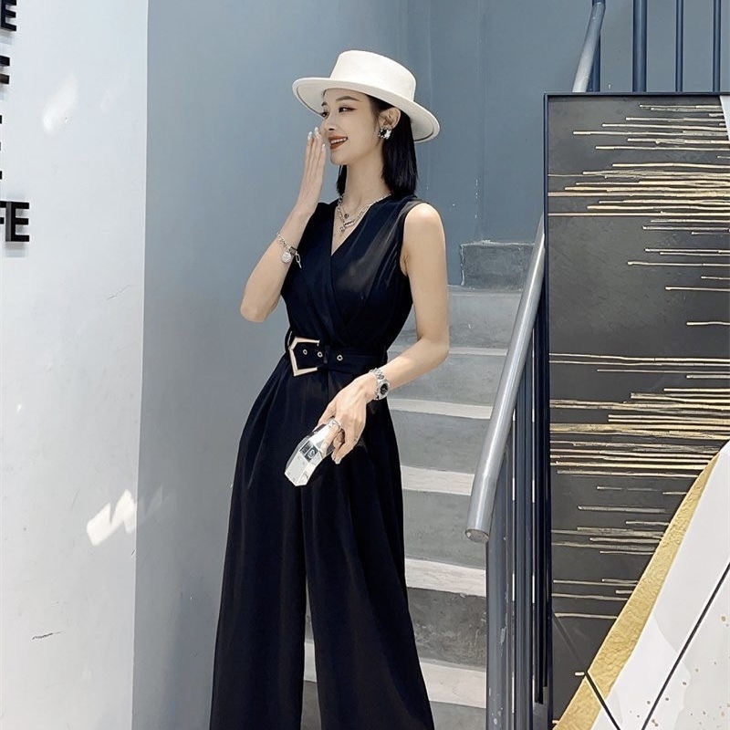 7683. BLACK JUMPSUIT