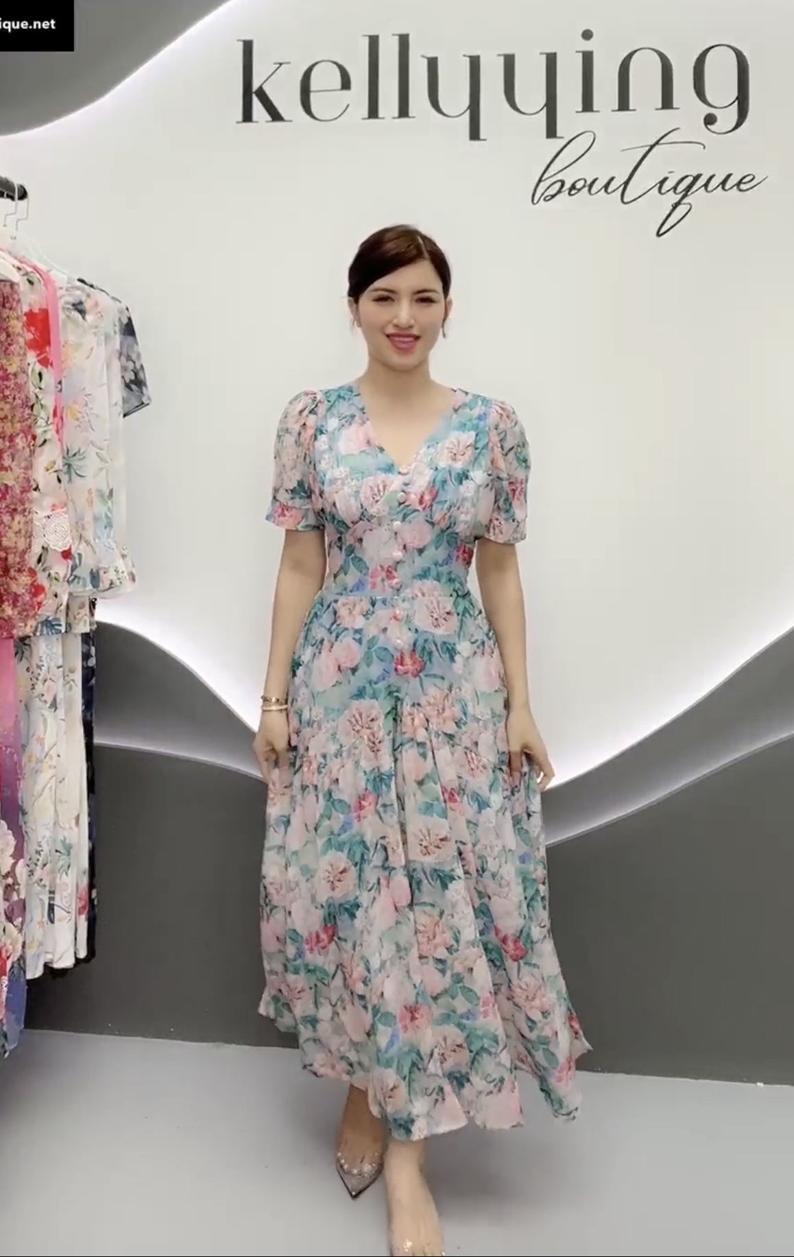 V275. HOA MINT DRESS