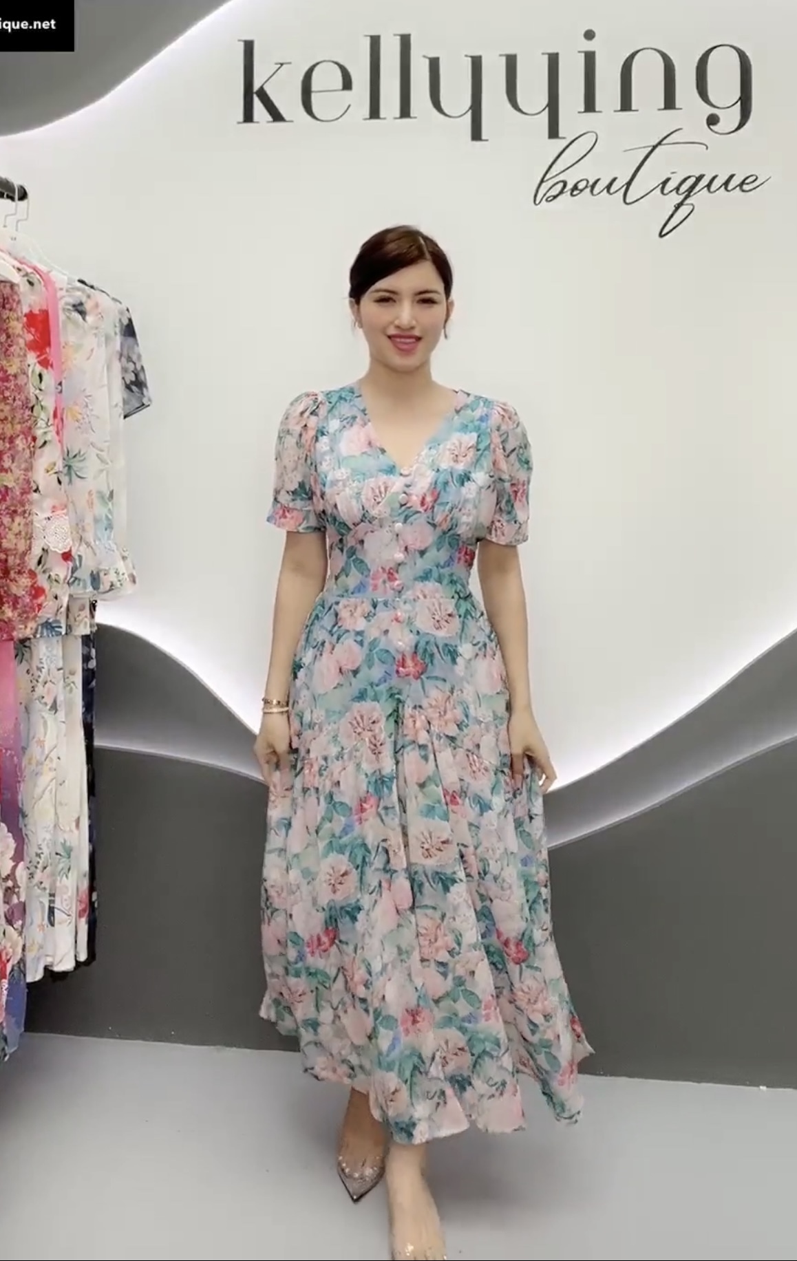 V275. HOA MINT DRESS