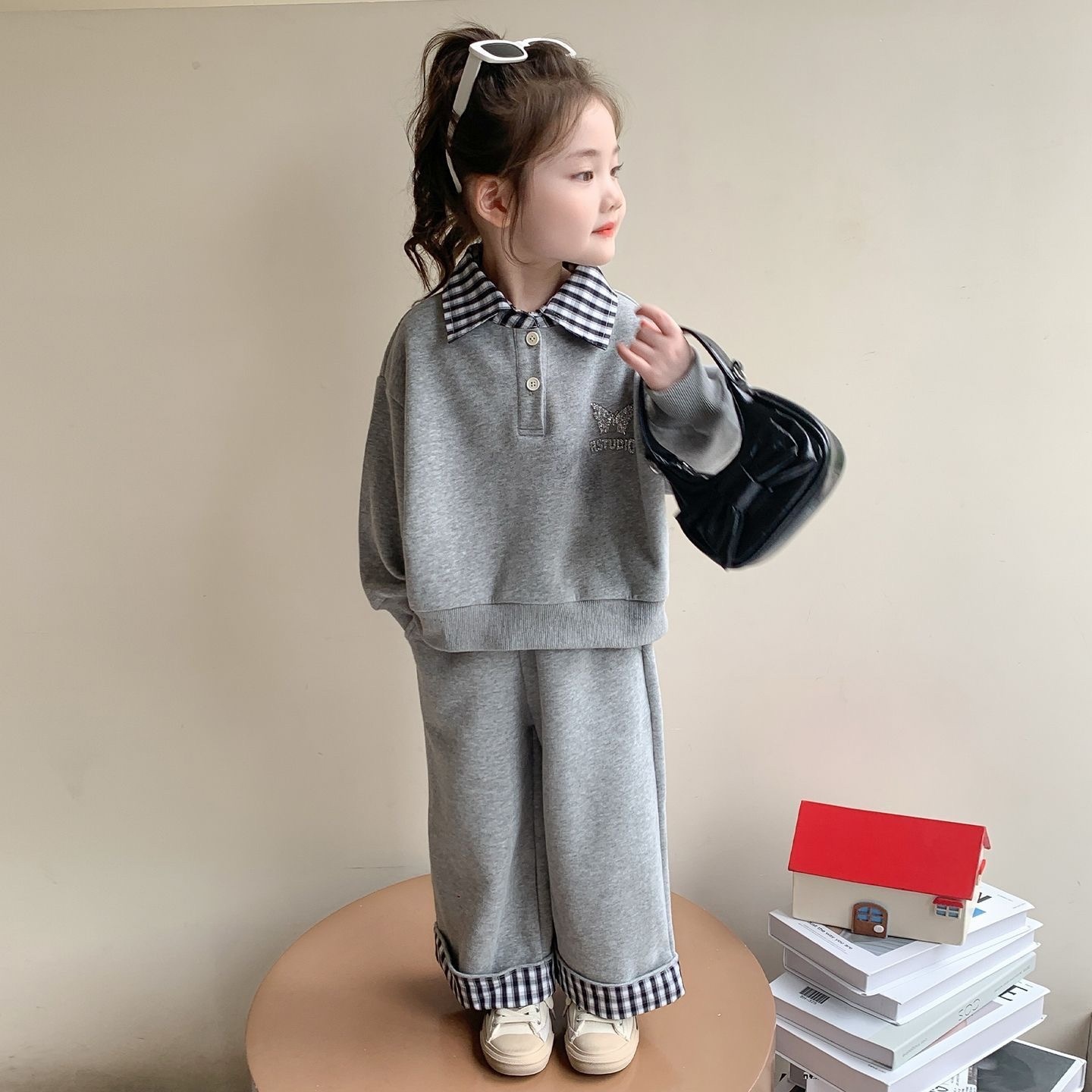 K37. GRAY BABY SET