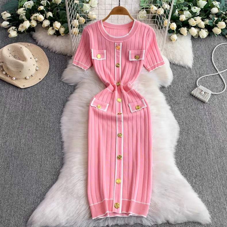 8102. PINK DRESS