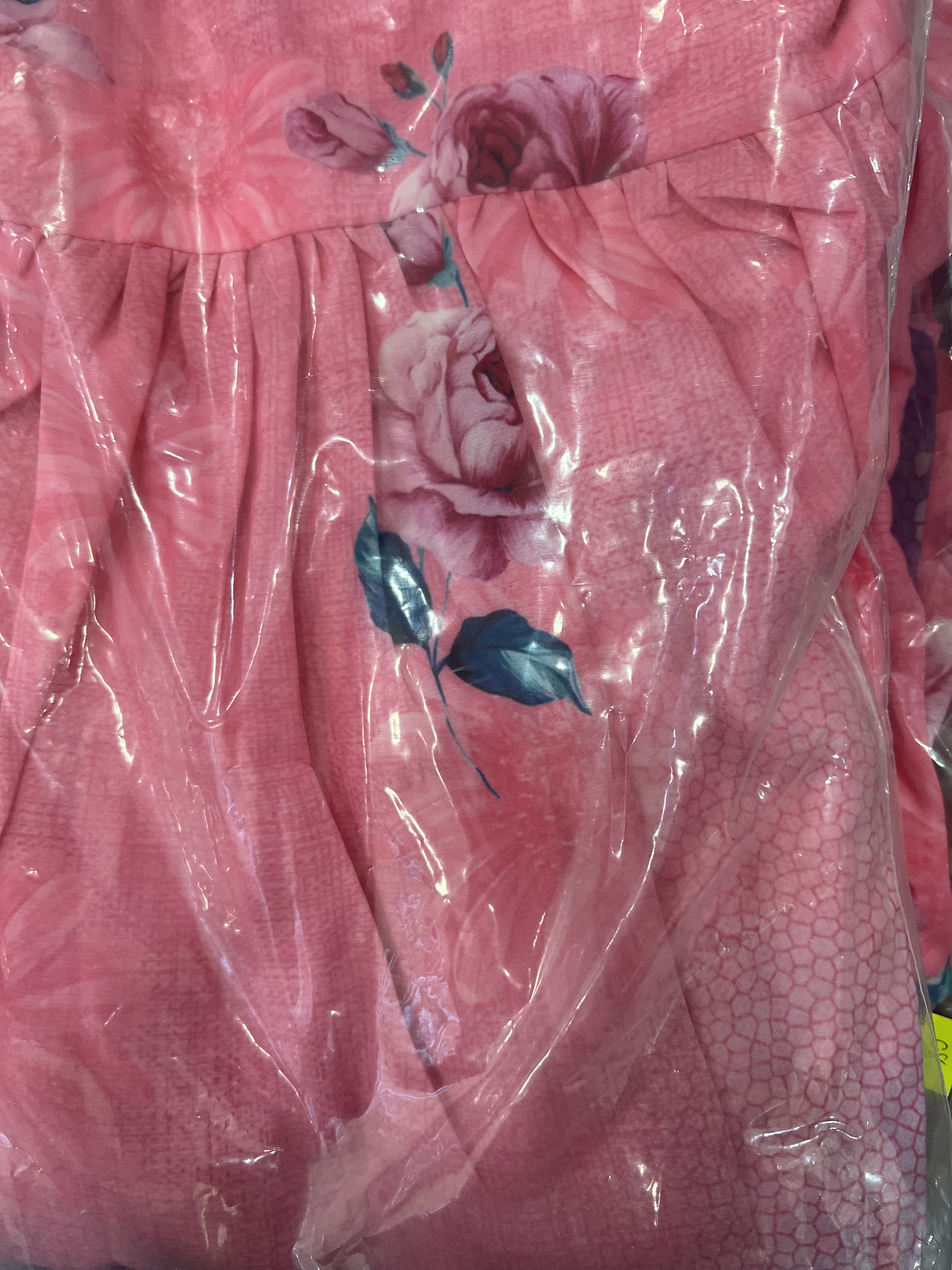 V294. HOA PINK DRESS