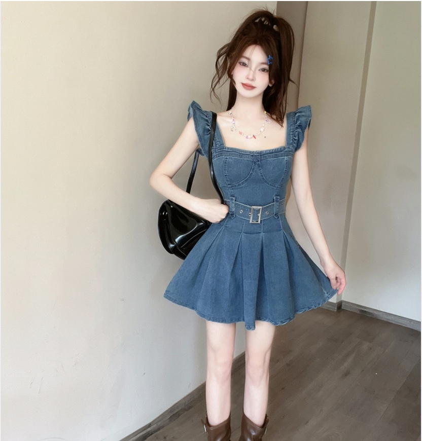 6755.  DENIM DRESS