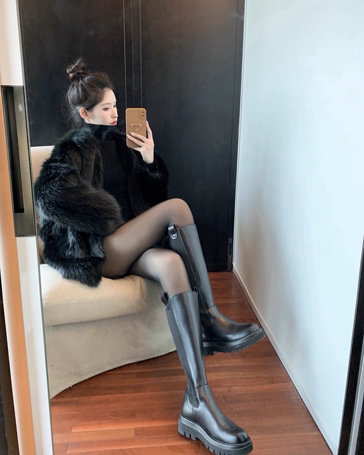 5412. BLACK LONG BOTTOM