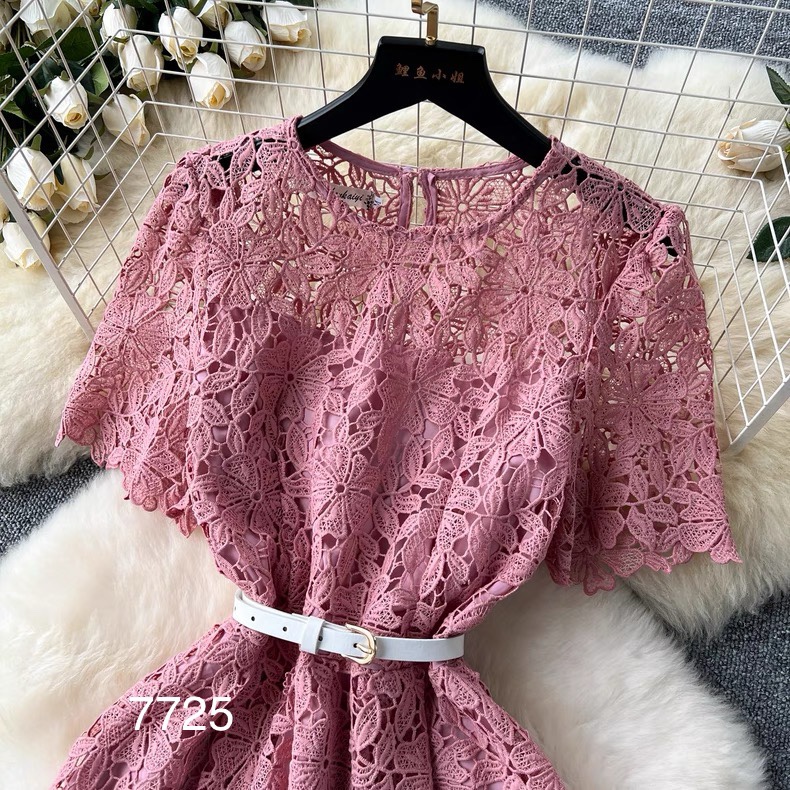 7725. PINK DRESS (exclusive)