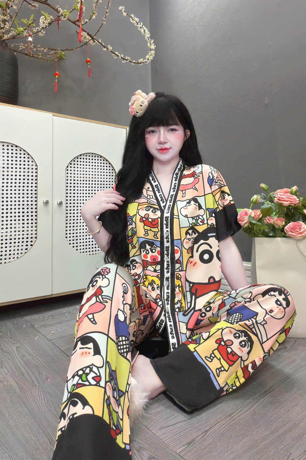 V1105. SLEEPWEAR SHIN COLORFUL